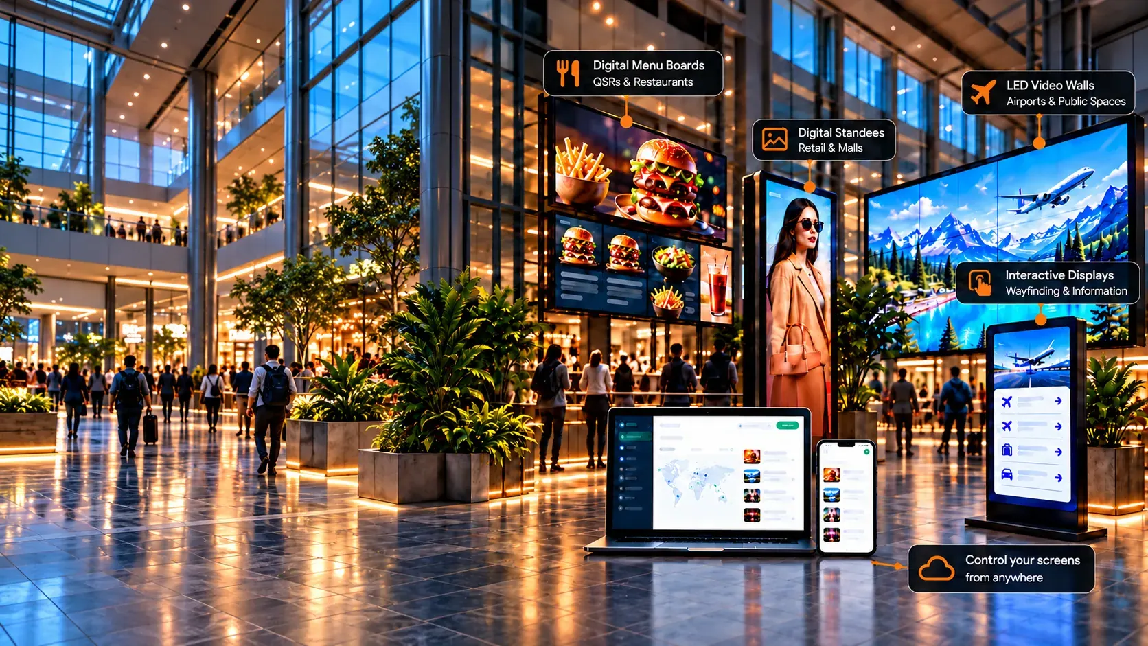 Techworks digital signage