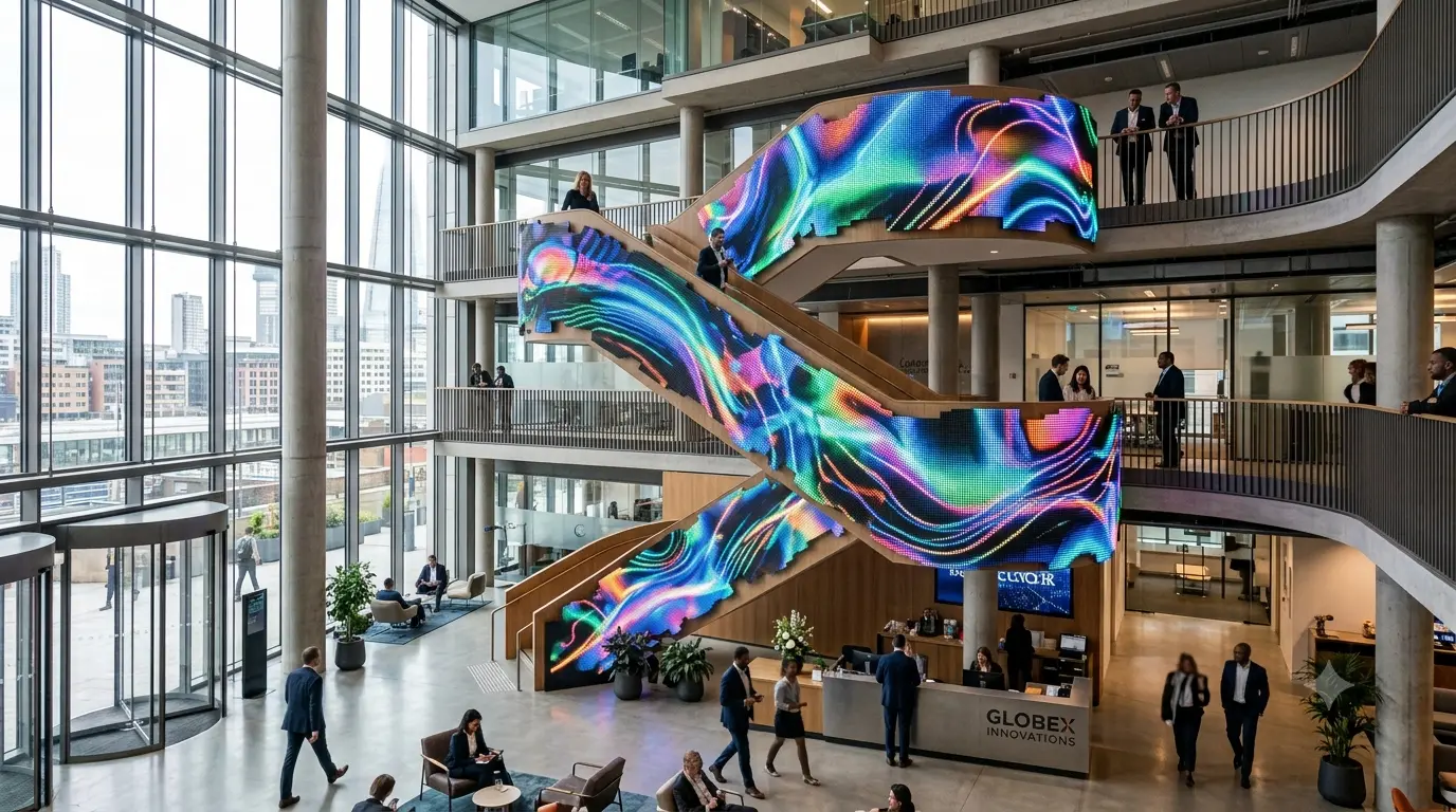 Corporate creative installations
