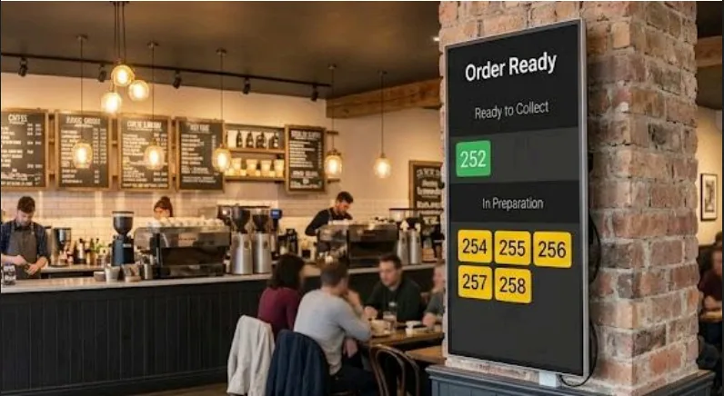 Queue management display