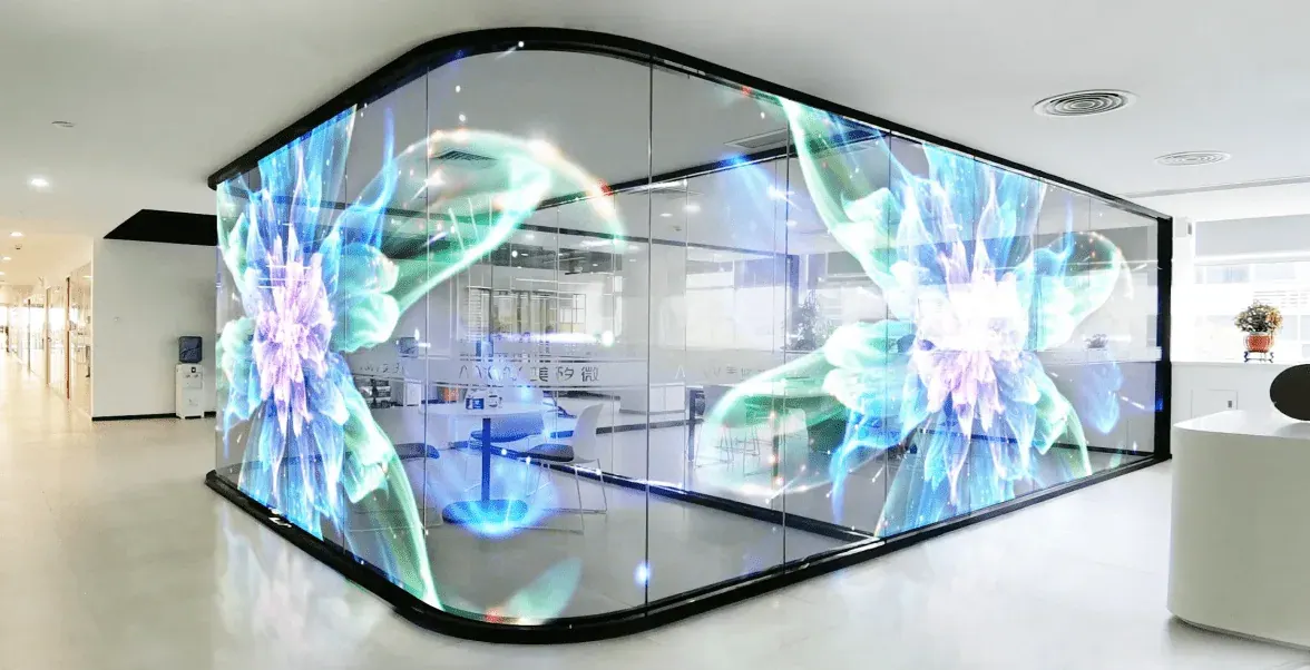 Transparent LED display