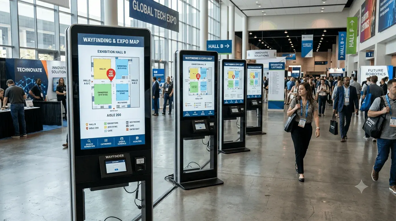 LCD kiosk
